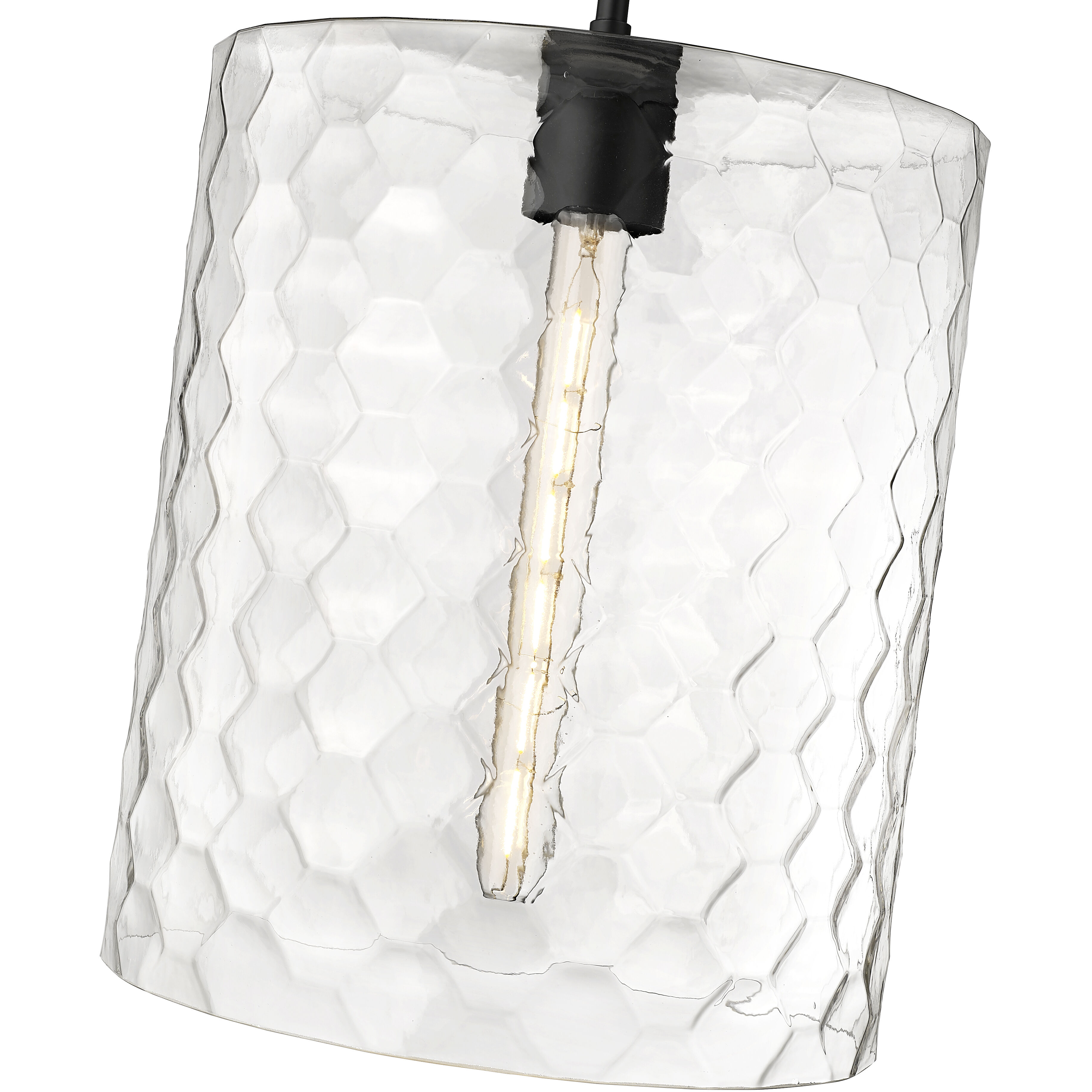 Ashli 1 Light 12 inch Matte Black Pendant Ceiling Light